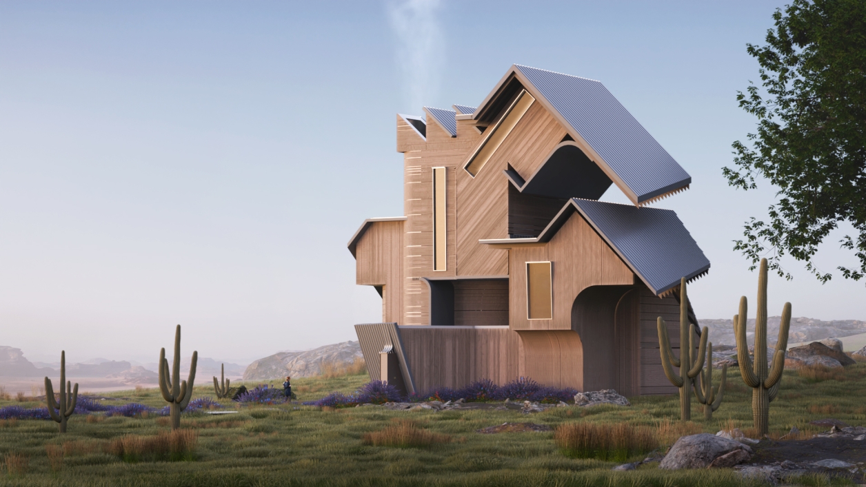 render of building