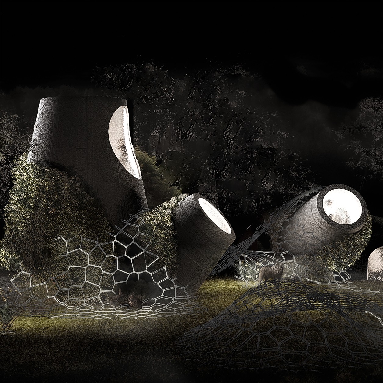 Nighttime Render