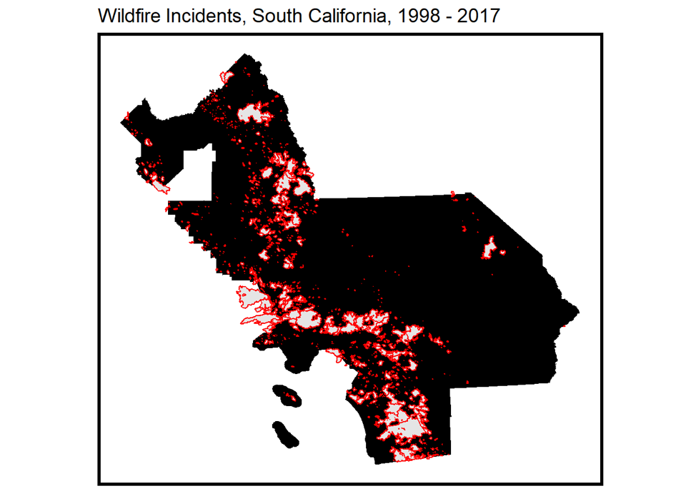 Wildfire Incidents, South California